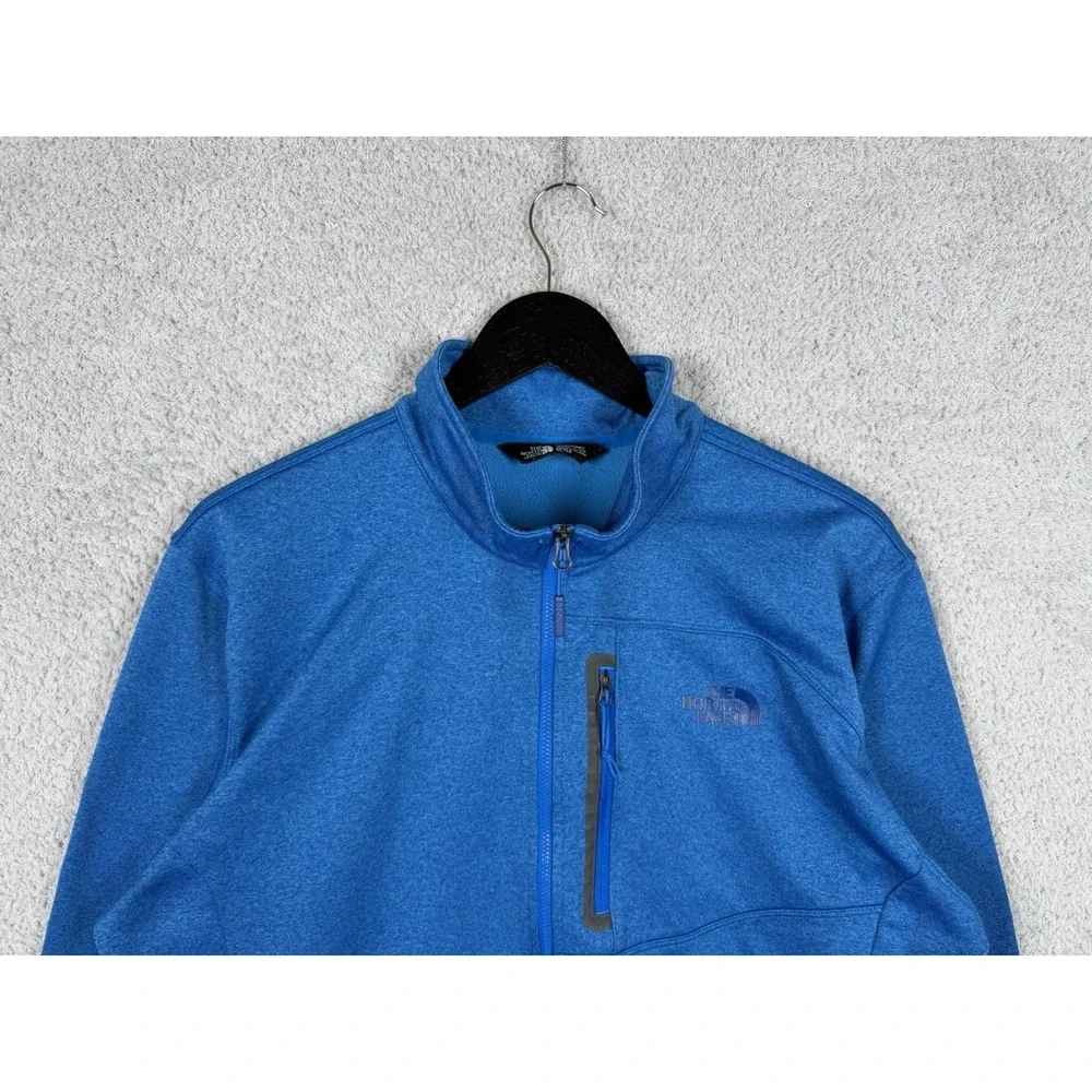 THE NORTH FACE Men's Blue Black Pullover‎ 1/2 Zip Long Sleeve Shirt/Jacket SZ XL